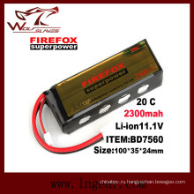 2300mAh Firefox 11.1V Lipo Li-Po литийно полимерная батарея 20 c сверхдержавы